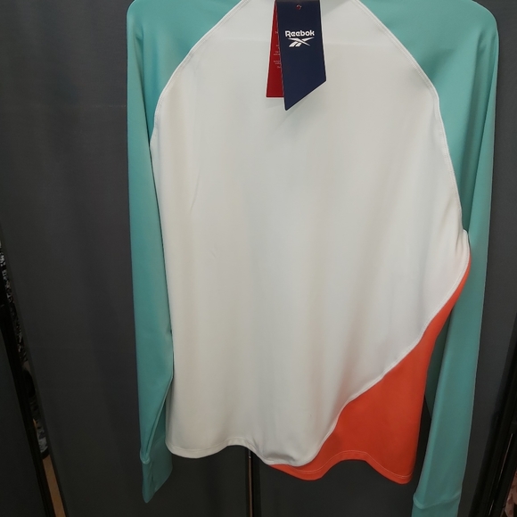 Reebok running 1/4 zip sweatshirt - Picture 12 of 13